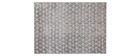 Tapis graphique beige 150 x 200 cm FLAKE