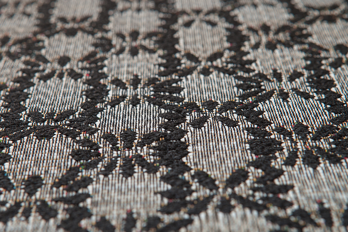 Tapis gris 120x170cm OASIS