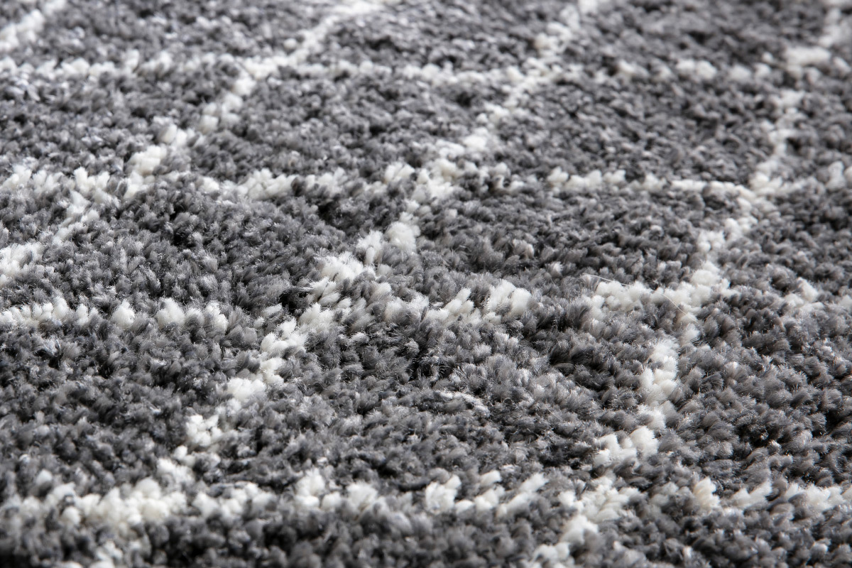 Tapis gris clair polypropyl�ne 160x230 LATTICE