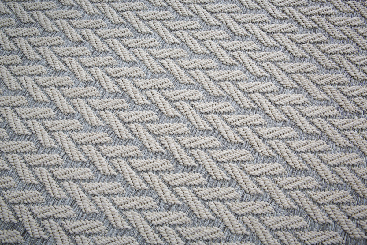 Tapis gris int�rieur-ext�rieur 160x230 TWINE