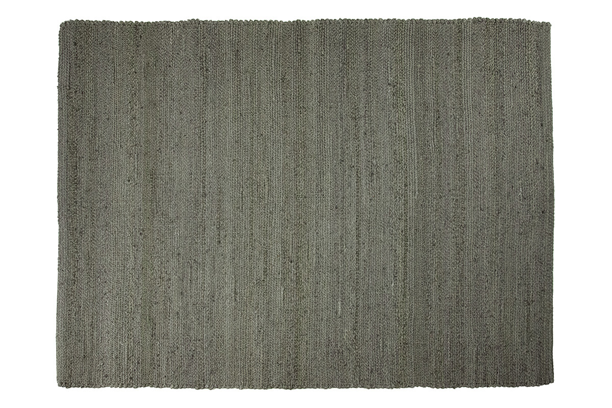 Tapis gris jute 200x300cm GUNNY