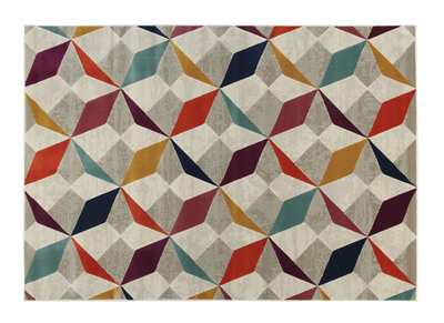 Tapis multicolore 160 x 230 cm DAUDET