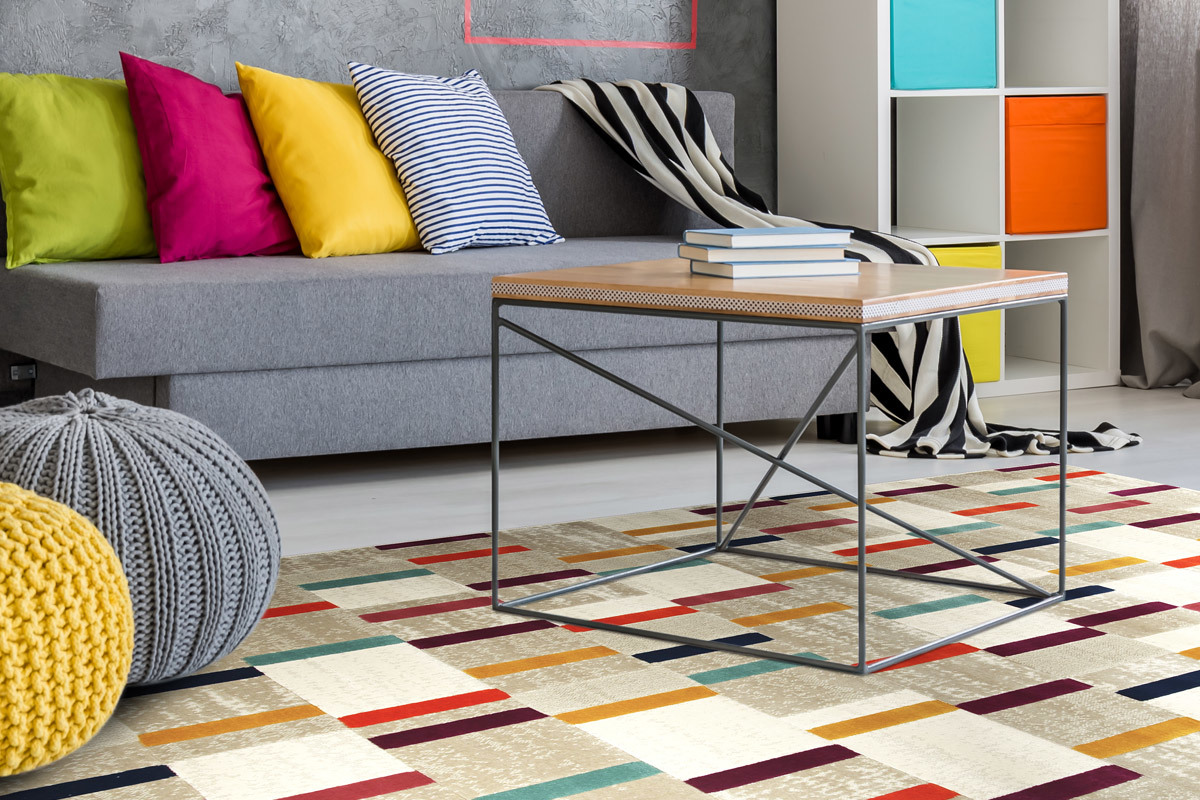 Tapis multicolore 160 x 230 cm GIRARD