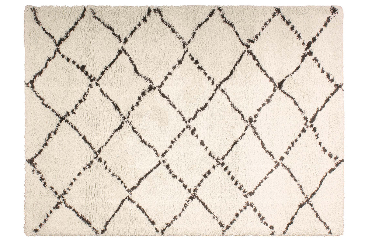 Tapis polypropyl�ne beige 120x170 BERBERE