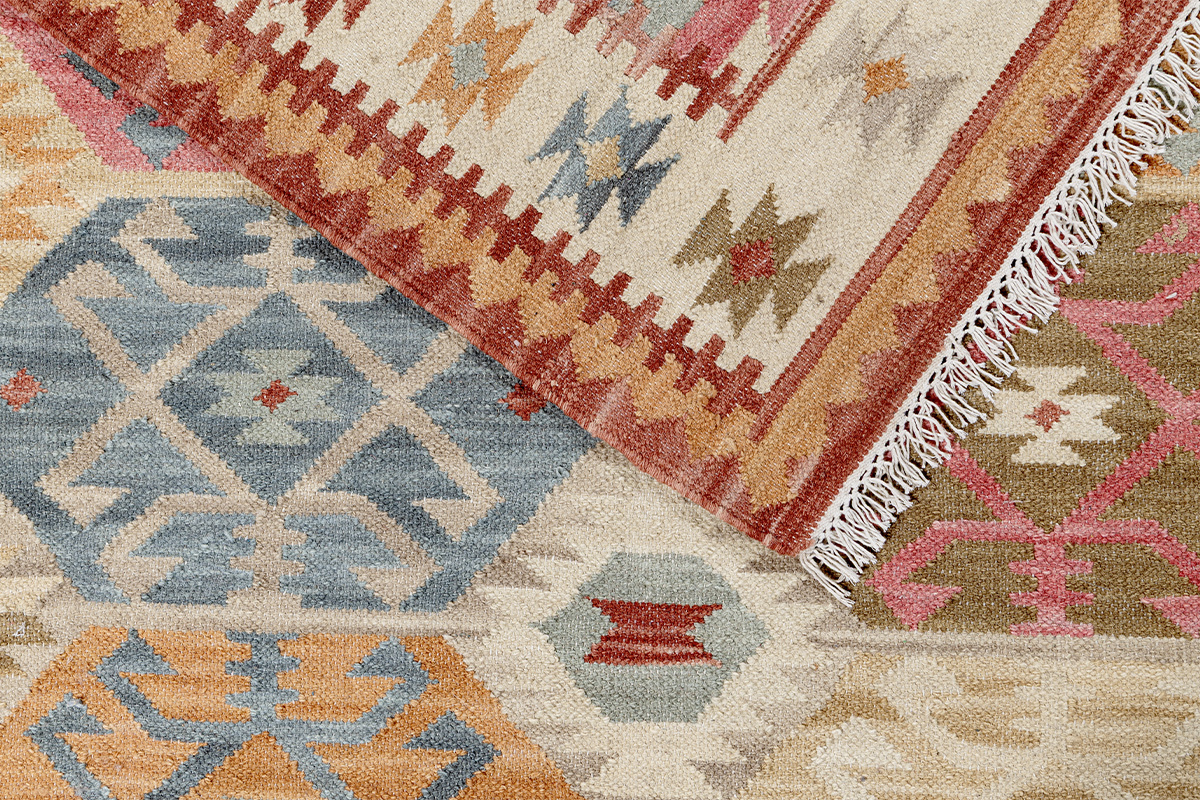 Tapis rectangulaire berb�re multicolore 160 x 230 cm MOHA