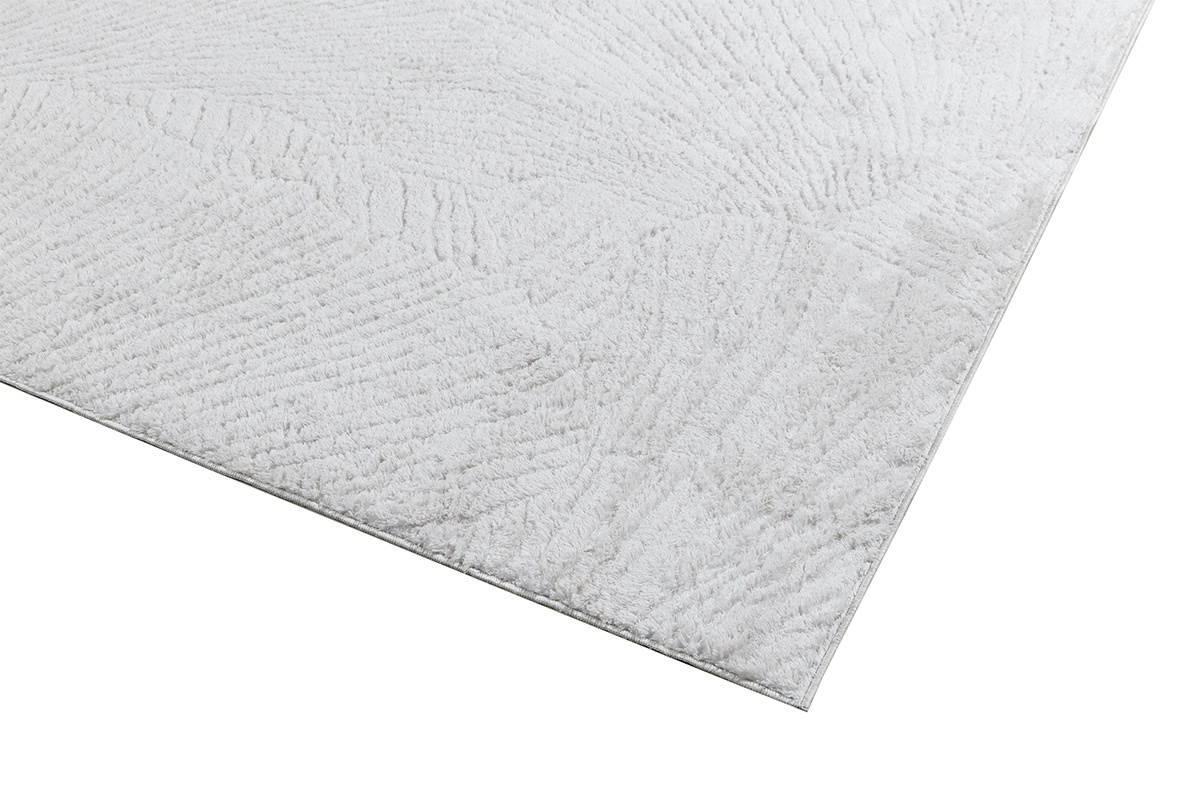 Tapis rectangulaire ivoire � motifs 160 x 230 cm SISSI