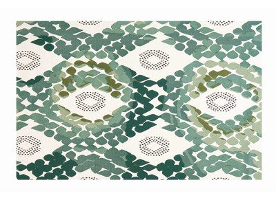 Tapis vert &eacute;meraude polypropyl&egrave;ne 120x170cm PALMYRE