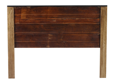 T&ecirc;te de lit 160x200 bois recycl&eacute; MADRAS