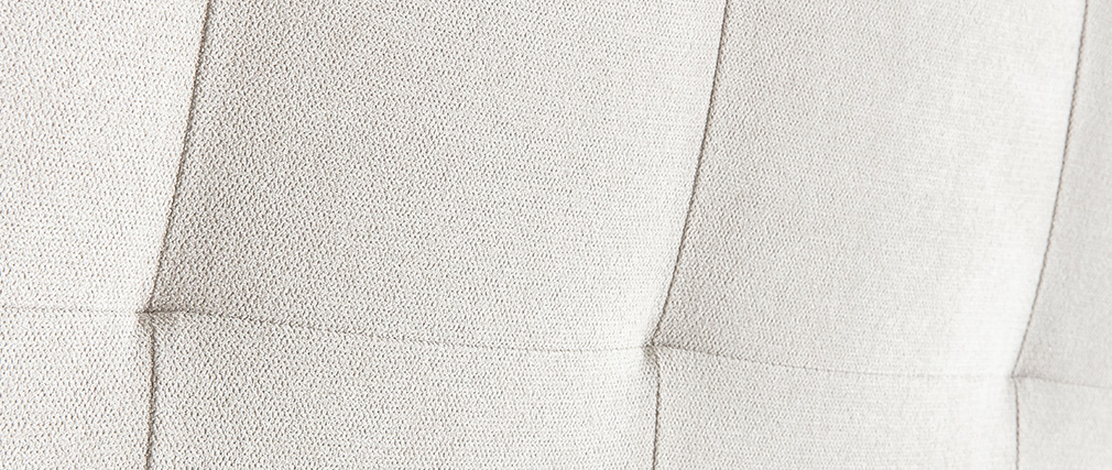 Tête de lit capitonnée en tissu naturel 140 cm HALCIONA