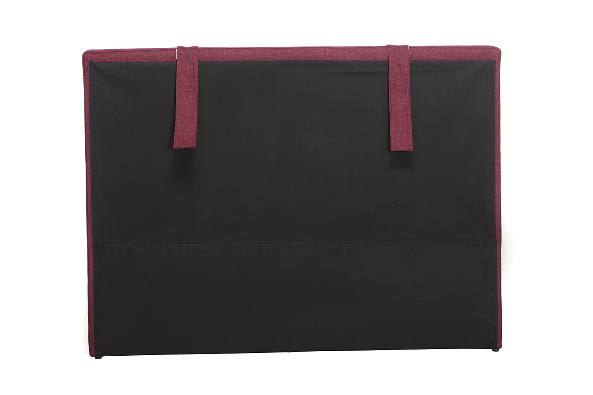 T�te de lit design prune 150 cm LORRY