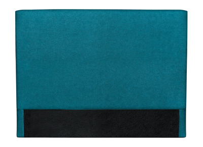 T&ecirc;te de lit en tissu bleu canard 160 cm ZORYA