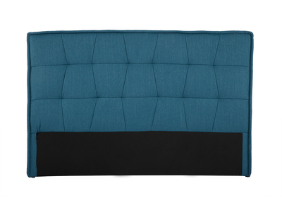 Tête de lit tissu bleu canard 170 cm SUKA - Miliboo & Stéphane Plaza