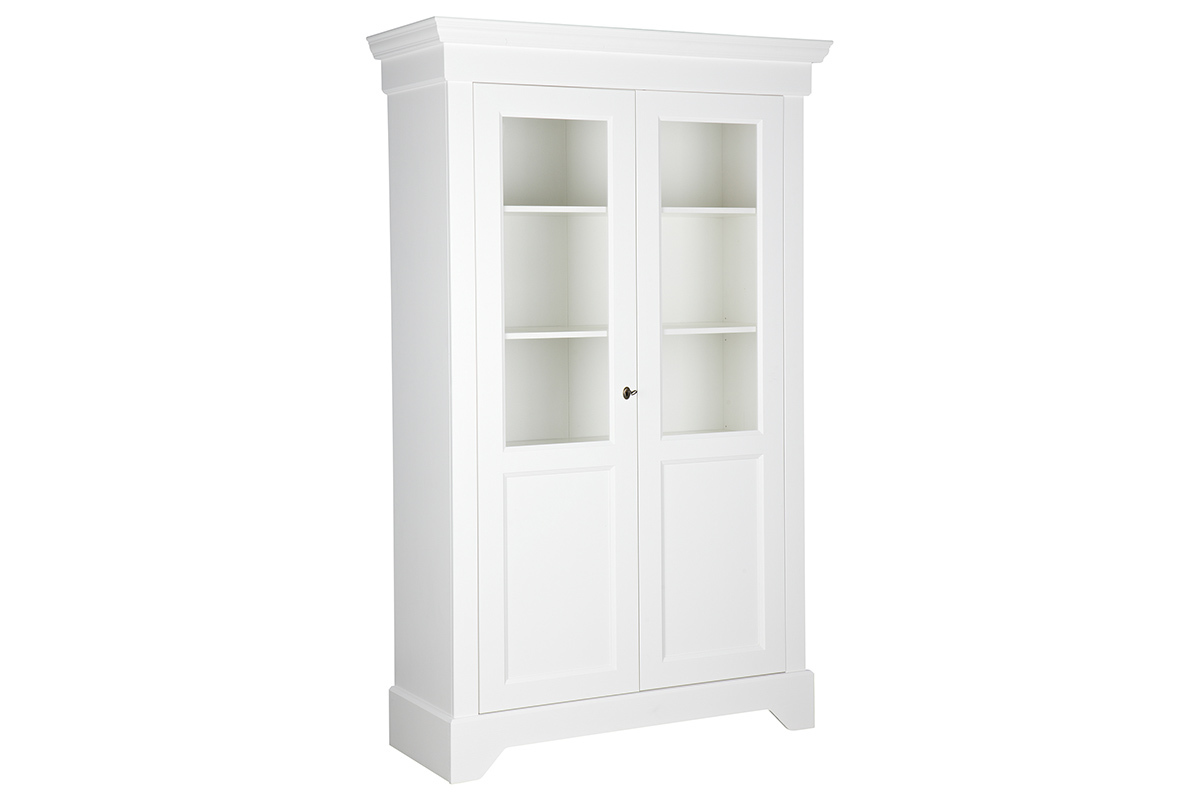 Vaisselier pin massif blanc KANPA