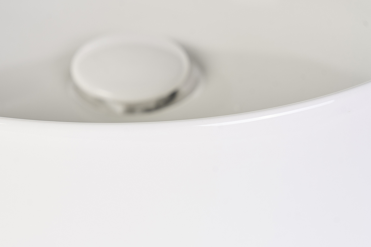 Vasque ronde en c�ramique blanche D31 cm MARLI